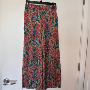 Paisley Print Pants From Tokyo, Japan
